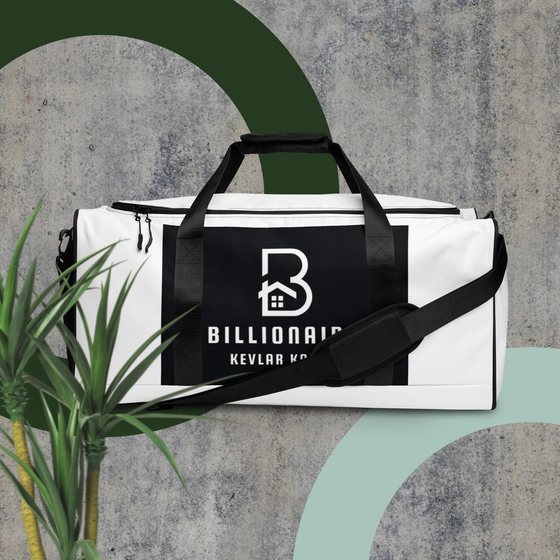 Robert kevlar kartel billionaire Duffle bag by Kevlar Kartel Klothing