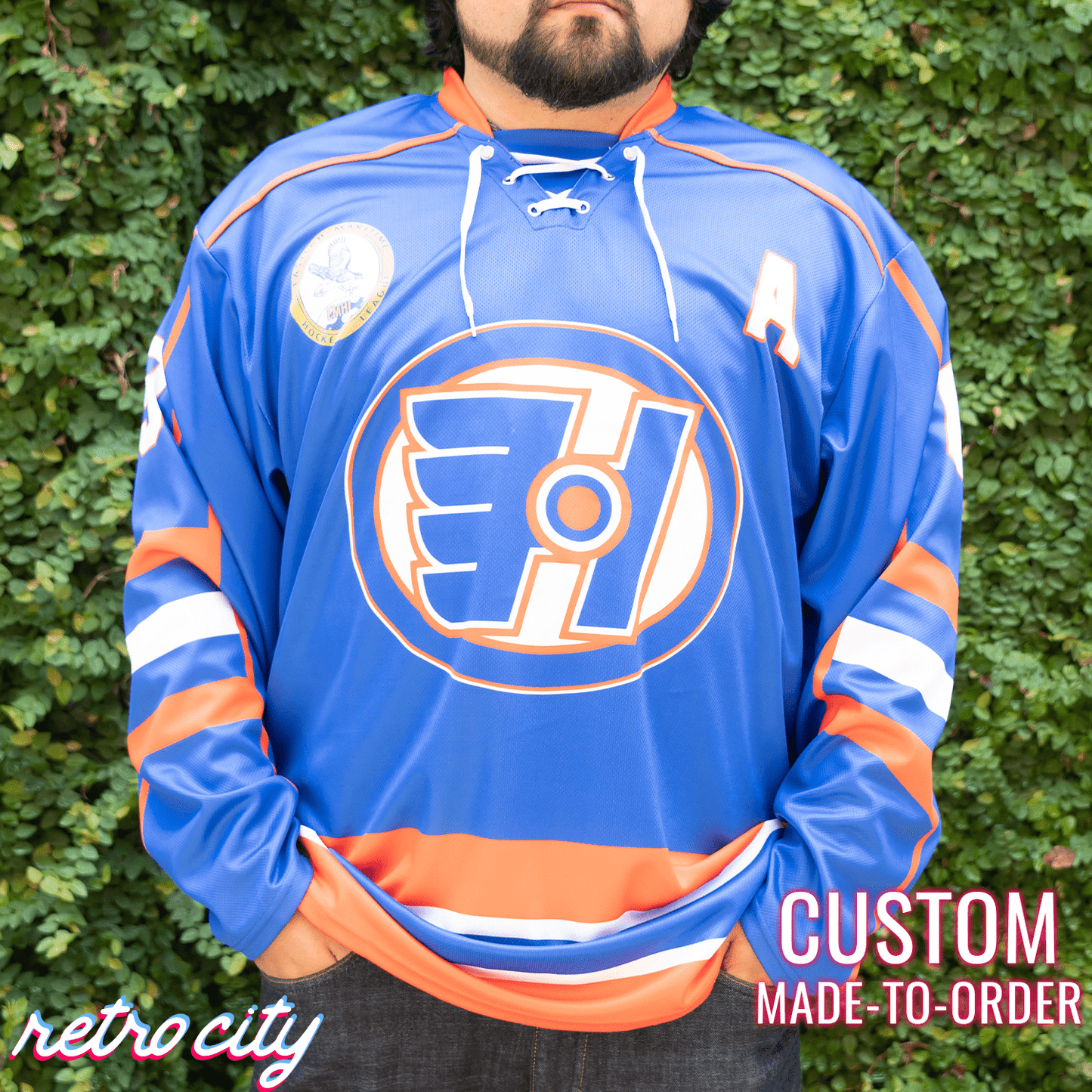 Goon Halifax Highlanders Doug Glatt Custom Lace-Up Hockey Jersey