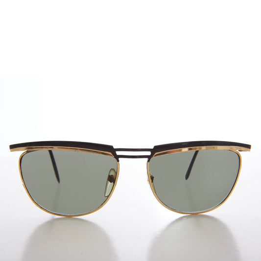 Unisex Gold Vintage 90s Sunglasses - Kilkea