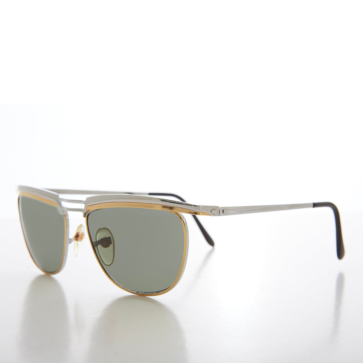 Unisex Gold Vintage 90s Sunglasses - Kilkea